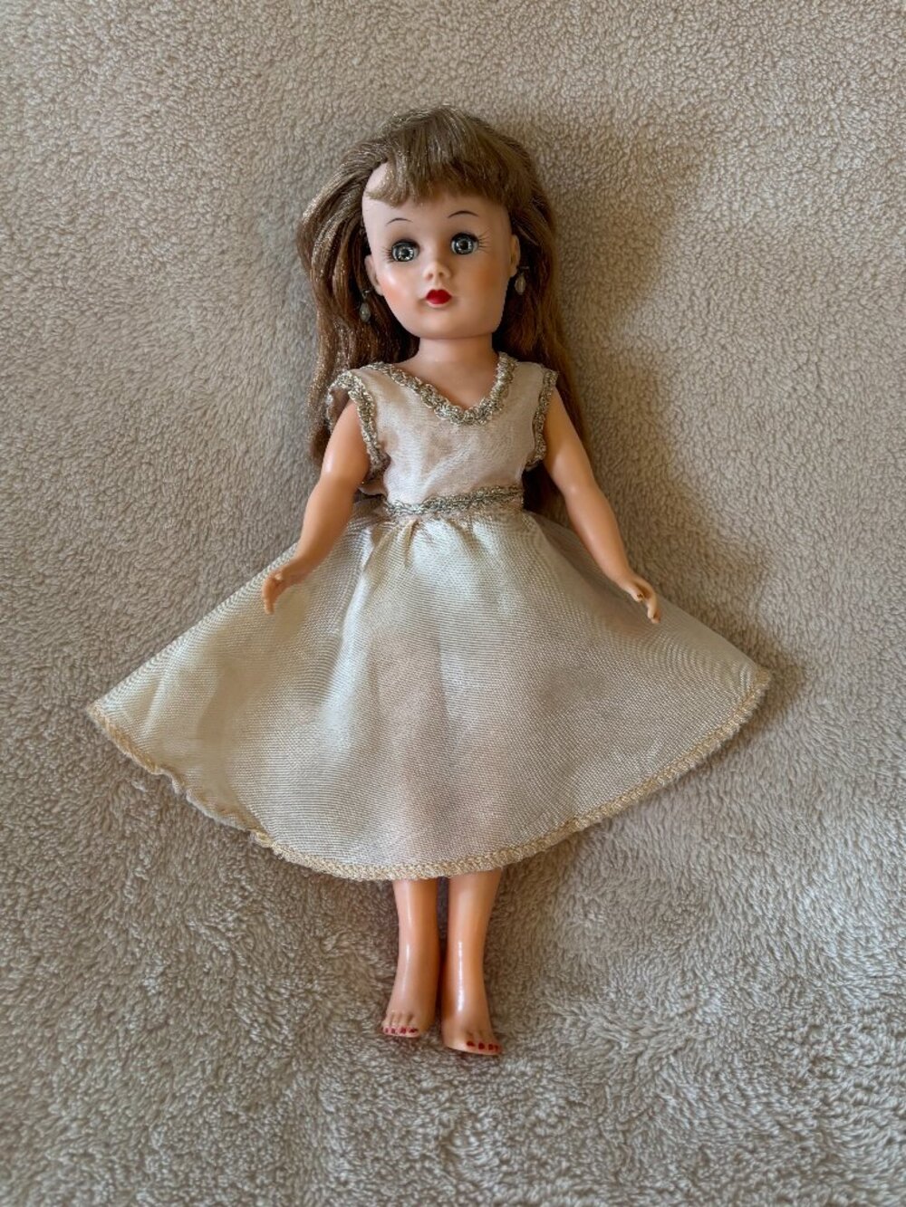 VINTAGE 1950's VINTAGE CIRCLE X 10" Fashion Doll